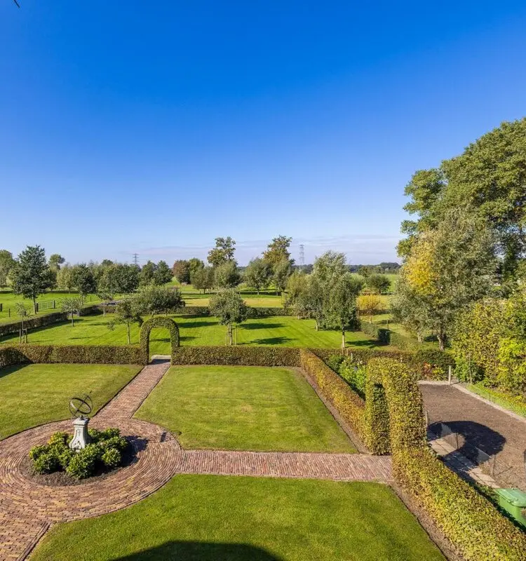 Impressie van een prachtige tuin