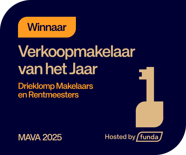 Drieklomp uitgeroepen tot Verkoopmakelaar van het Jaar!