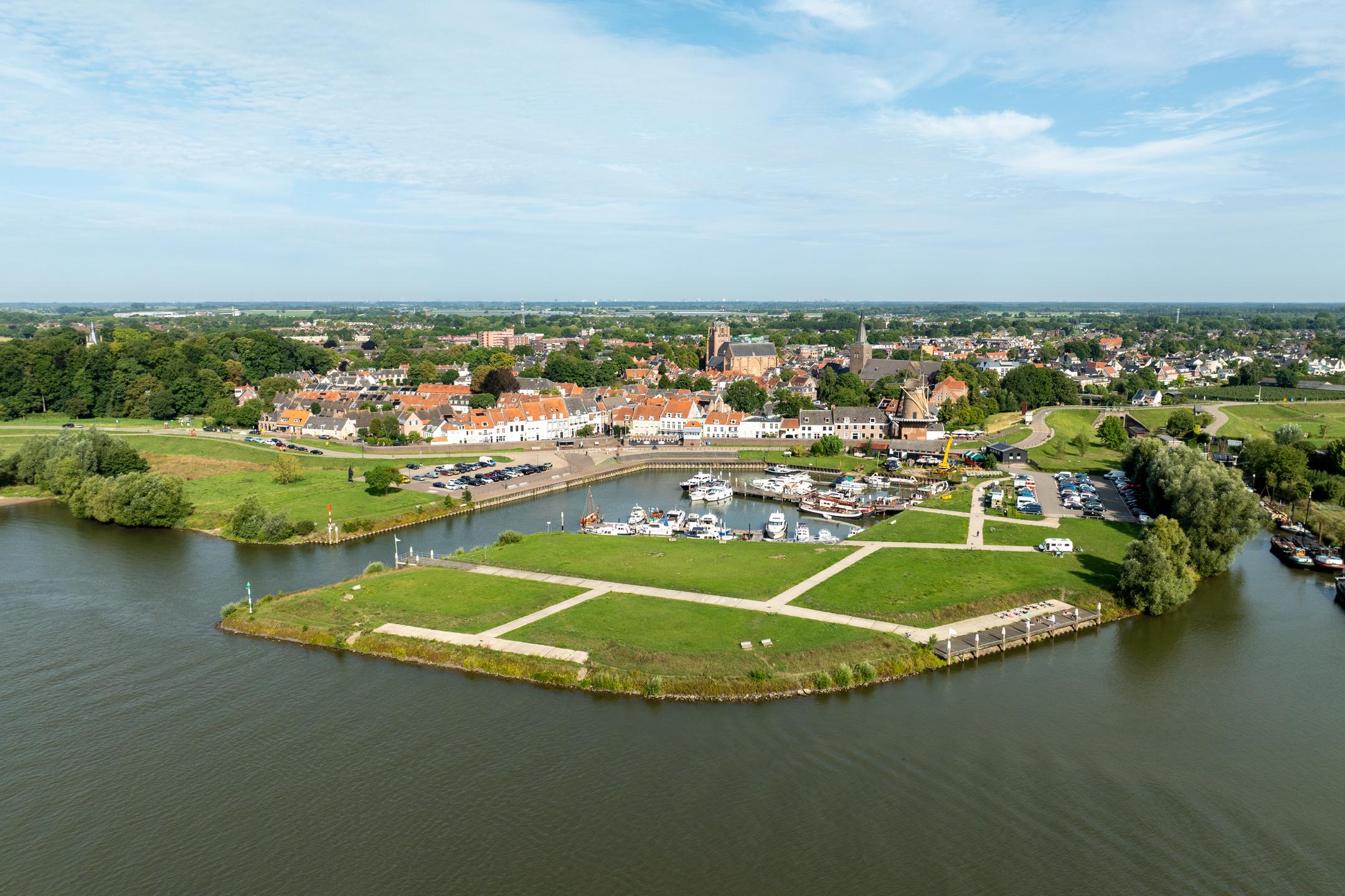 Wijk bij Duurstede luchtfoto